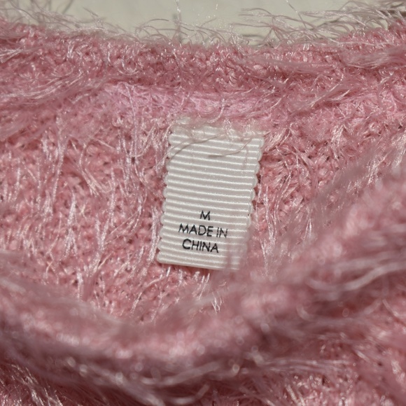 Pink Faux Fur Crop Top! - Picture 3 of 5